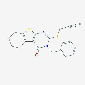 3-benzyl-2-(2-propynylsulfanyl)-5,6,7,8-tetrahydro[1]benzothieno[2,3-d]pyrimidin-4(3H)-one