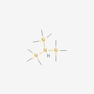 molecular formula C9H27Si4 B043935 三(三甲基甲硅烷基)硅烷 CAS No. 1873-77-4