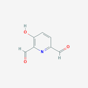 B043942 3-Hydroxypyridine-2,6-dicarbaldehyde CAS No. 113231-32-6