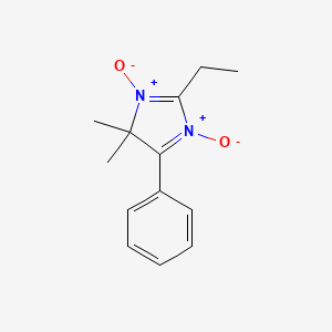 molecular formula C13H16N2O2 B4394506 2-ethyl-4,4-dimethyl-5-phenyl-4H-imidazole 1,3-dioxide 
