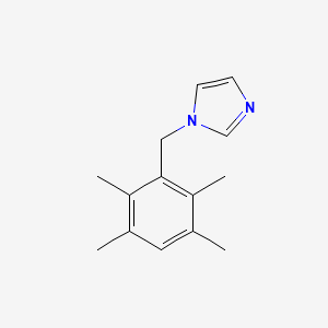 molecular formula C14H18N2 B4394752 1-(2,3,5,6-tetramethylbenzyl)-1H-imidazole 