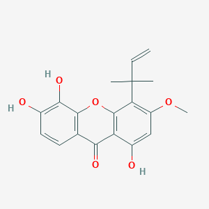 molecular formula C19H18O6 B043953 异钩藤黄素 B CAS No. 199851-52-0