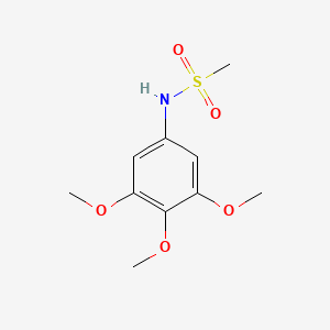 molecular formula C10H15NO5S B4395387 N-(3,4,5-trimethoxyphenyl)methanesulfonamide 
