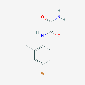 molecular formula C9H9BrN2O2 B4395532 N-(4-bromo-2-methylphenyl)ethanediamide 