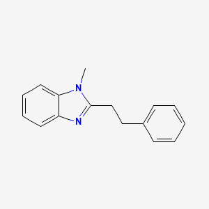 molecular formula C16H16N2 B4395684 1-methyl-2-(2-phenylethyl)-1H-benzimidazole 