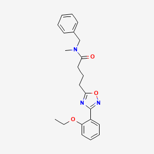 N-benzyl-4-[3-(2-ethoxyphenyl)-1,2,4-oxadiazol-5-yl]-N-methylbutanamide