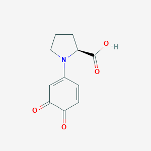 B043963 4-N-Prolyl-2-benzoquinone CAS No. 122268-35-3