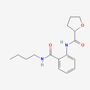 N-[2-(butylcarbamoyl)phenyl]oxolane-2-carboxamide