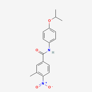 N-(4-isopropoxyphenyl)-3-methyl-4-nitrobenzamide