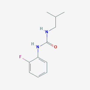 N-(2-fluorophenyl)-N'-isobutylurea