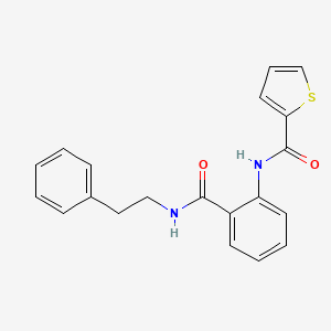 N-(2-{[(2-phenylethyl)amino]carbonyl}phenyl)-2-thiophenecarboxamide