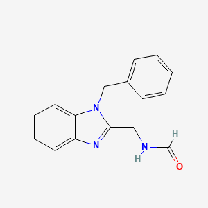 N-[(1-benzyl-1H-benzimidazol-2-yl)methyl]formamide