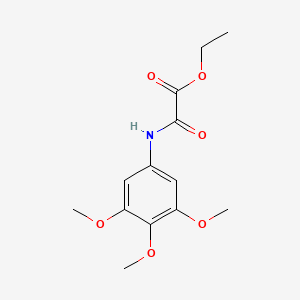 ETHYL [(3,4,5-TRIMETHOXYPHENYL)CARBAMOYL]FORMATE