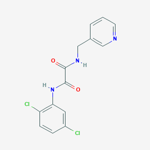 N'-(2,5-dichlorophenyl)-N-(pyridin-3-ylmethyl)oxamide