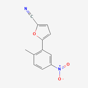 5-(2-methyl-5-nitrophenyl)-2-furonitrile