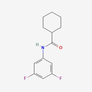 N-(3,5-difluorophenyl)cyclohexanecarboxamide