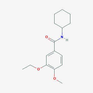 N-cyclohexyl-3-ethoxy-4-methoxybenzamide