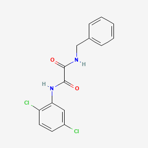 molecular formula C15H12Cl2N2O2 B4398010 N~1~-BENZYL-N~2~-(2,5-DICHLOROPHENYL)ETHANEDIAMIDE 