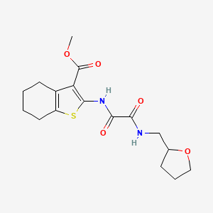 methyl 2-({oxo[(tetrahydro-2-furanylmethyl)amino]acetyl}amino)-4,5,6,7-tetrahydro-1-benzothiophene-3-carboxylate