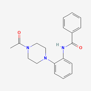 N-[2-(4-acetylpiperazin-1-yl)phenyl]benzamide