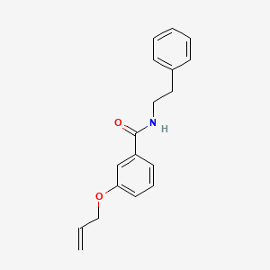 N-(2-phenylethyl)-3-prop-2-enoxybenzamide