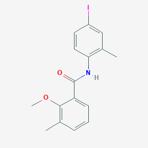 N-(4-iodo-2-methylphenyl)-2-methoxy-3-methylbenzamide