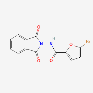 5-bromo-N-(1,3-dioxo-1,3-dihydro-2H-isoindol-2-yl)-2-furamide