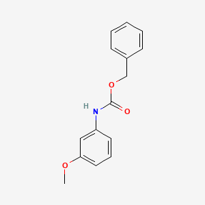 molecular formula C15H15NO3 B4400389 benzyl N-(3-methoxyphenyl)carbamate 