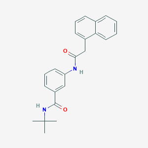 N-(tert-butyl)-3-[(1-naphthylacetyl)amino]benzamide