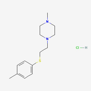 1-methyl-4-{2-[(4-methylphenyl)thio]ethyl}piperazine hydrochloride