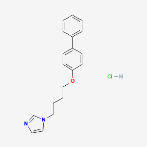 1-[4-(4-biphenylyloxy)butyl]-1H-imidazole hydrochloride