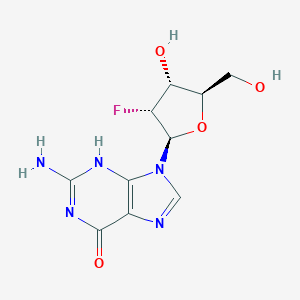 molecular formula C10H12FN5O4 B044010 2'-脱氧-2'-氟鸟苷 CAS No. 78842-13-4