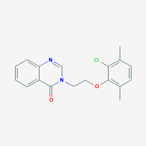 3-[2-(2-chloro-3,6-dimethylphenoxy)ethyl]-4(3H)-quinazolinone