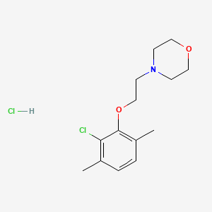 4-[2-(2-Chloro-3,6-dimethylphenoxy)ethyl]morpholine;hydrochloride