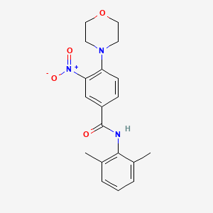 N-(2,6-dimethylphenyl)-4-(4-morpholinyl)-3-nitrobenzamide