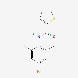 molecular formula C13H12BrNOS B4401222 N-(4-bromo-2,6-dimethylphenyl)-2-thiophenecarboxamide 