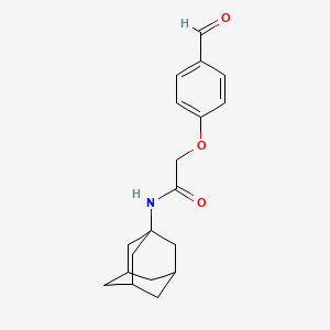 N-1-adamantyl-2-(4-formylphenoxy)acetamide