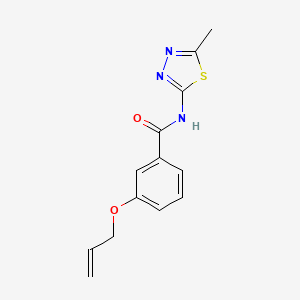 3-(allyloxy)-N-(5-methyl-1,3,4-thiadiazol-2-yl)benzamide