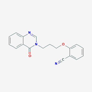 2-[3-(4-oxo-3(4H)-quinazolinyl)propoxy]benzonitrile