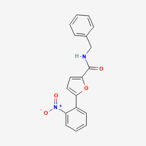 N-benzyl-5-(2-nitrophenyl)furan-2-carboxamide