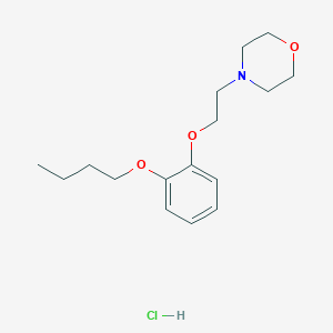 4-[2-(2-Butoxyphenoxy)ethyl]morpholine;hydrochloride