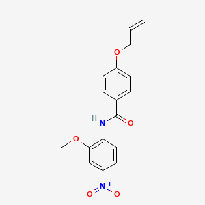 4-(allyloxy)-N-(2-methoxy-4-nitrophenyl)benzamide