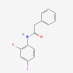 N-(2-fluoro-4-iodophenyl)-2-phenylacetamide