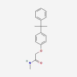 N-methyl-2-[4-(1-methyl-1-phenylethyl)phenoxy]acetamide