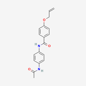 N-[4-(acetylamino)phenyl]-4-(allyloxy)benzamide