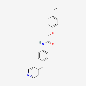 2-(4-ethylphenoxy)-N-[4-(4-pyridinylmethyl)phenyl]acetamide