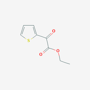 molecular formula C8H8O3S B044034 乙基噻吩-2-乙二酸酯 CAS No. 4075-58-5