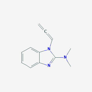 B044038 1H-Benzimidazol-2-amine,N,N-dimethyl-1-(1,2-propadienyl)-(9CI) CAS No. 117953-87-4