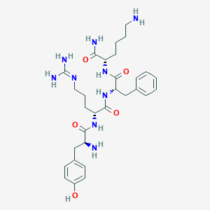 molecular formula C30H45N9O5 B044049 氢化花生油 CAS No. 118476-85-0