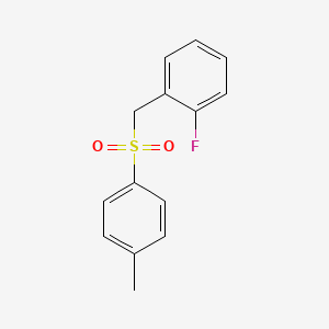 1-fluoro-2-{[(4-methylphenyl)sulfonyl]methyl}benzene